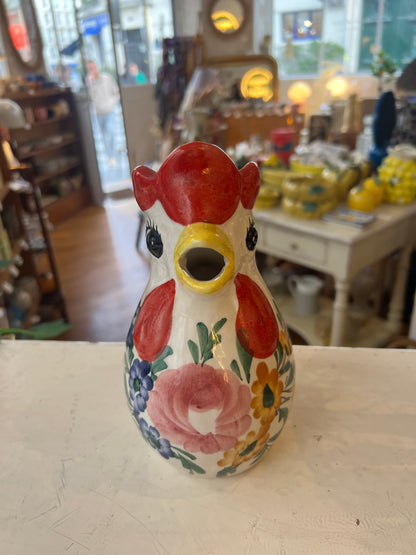 Cruche poule vintage