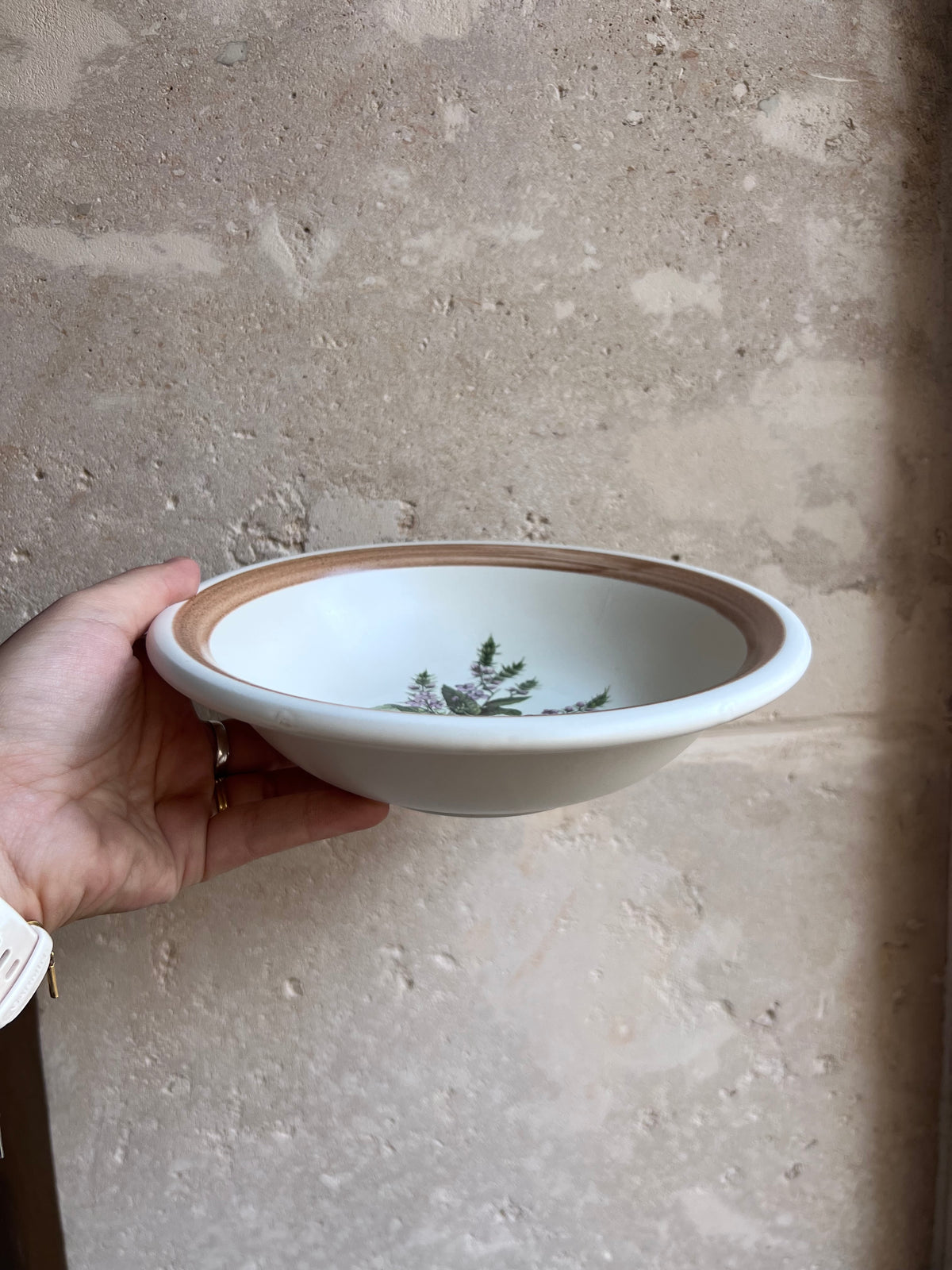 Assiettes creuses vintage italiennes