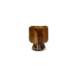 Vase / photophore - verre - CAMOU - DIA 10 x H 12 cm - camel