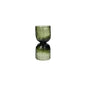 Vase / photophore - Diabolo - verre - DIA 9 x H 18 cm - vert