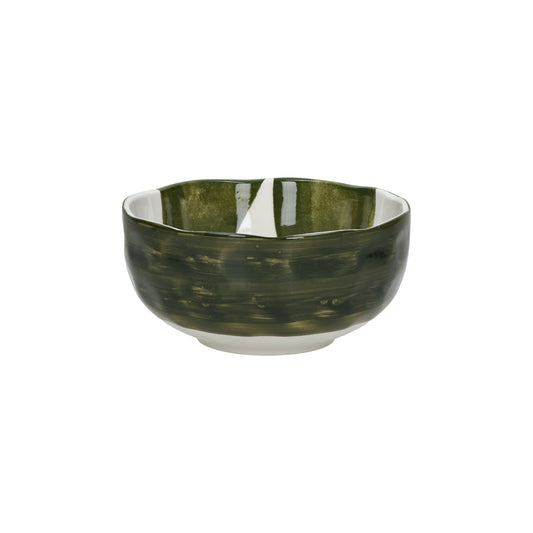 Bol à soupe LABO - porcelaine - DIA 15,2 x H 6 cm - vert