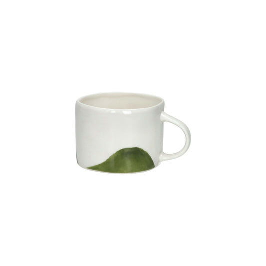 Mug LABO 31,5 CL - porcelaine - L 12,3 x W 8,8 x H 6,8 cm - vert
