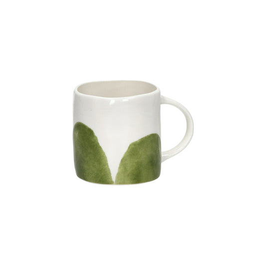 Mug LABO 37,5 CL - porcelaine - L 12 x W 8,5 x H 9 cm - vert
