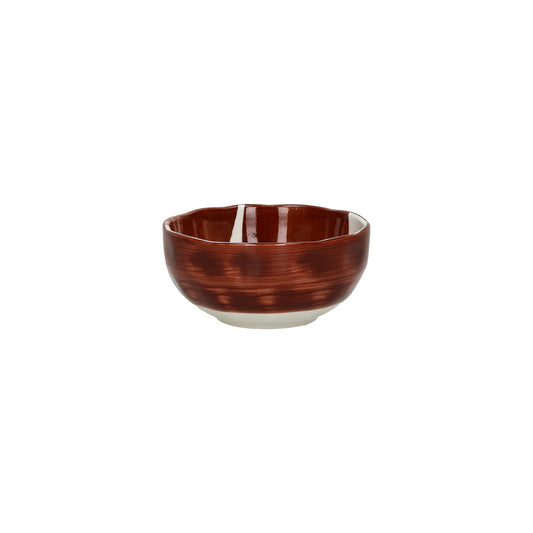 Bol à céréales LABO - porcelaine - DIA 11,2 x H 5,4 cm - rouille