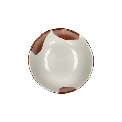 Bol à soupe LABO - porcelaine - DIA 15,2 x H 6 cm - rouille