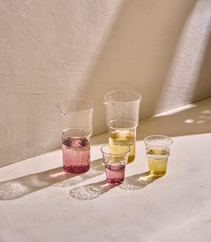 Carafe 100 CL - verre / verre - DIA 11 x H 20 cm