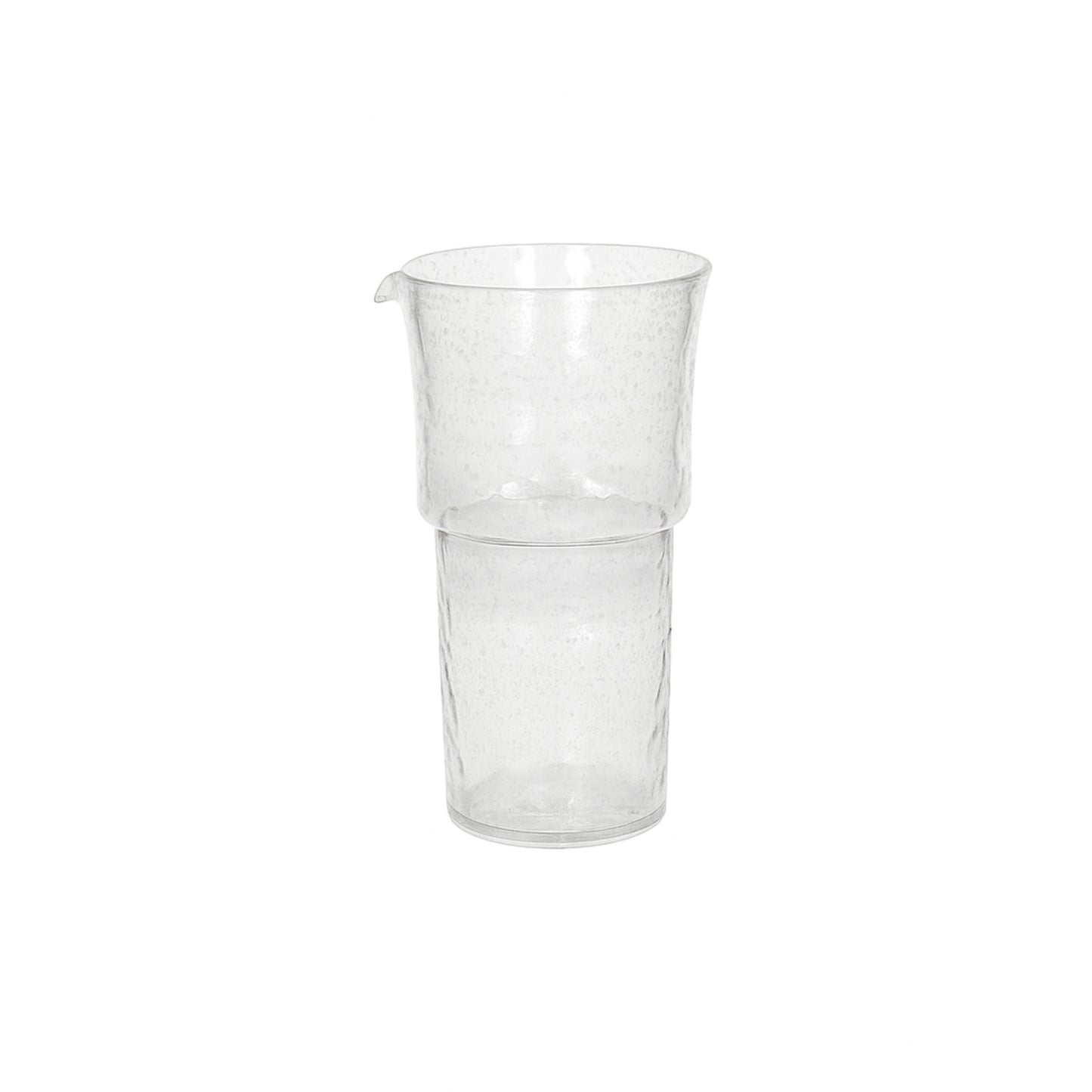 Carafe 100 CL - verre / verre - DIA 11 x H 20 cm