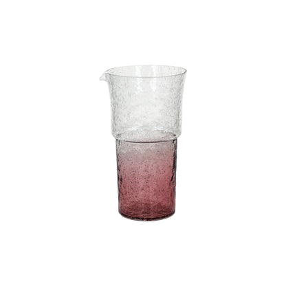Carafe 100 CL - verre / verre - DIA 11 x H 20 cm