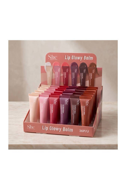 SHE LG24 Baume à lèvres hydratant effet glow