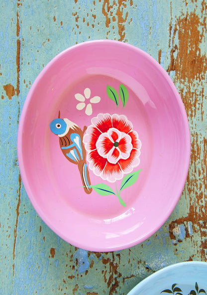 Coupelles à bijoux ovale peint à la main