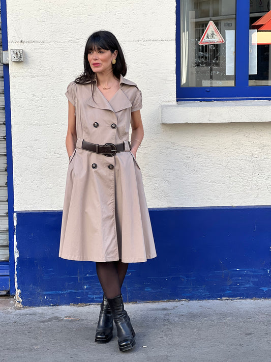 Robe vintage trench