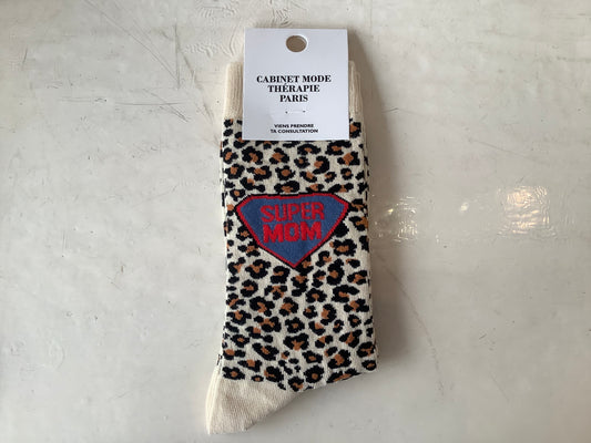 Chaussette Super Mom