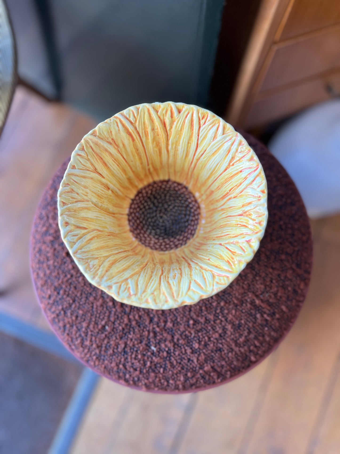 Coupelle Tournesol vintage