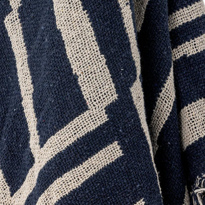 Frankie Plaid, Blue, Coton recyclé