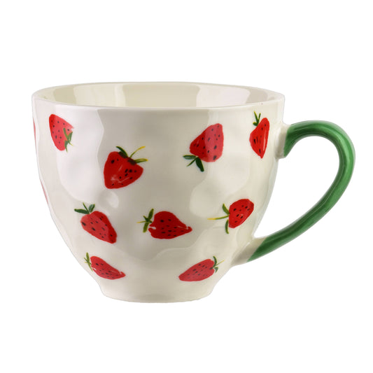 Mug TRUSCI 400ml 11x15x9 cm fraise HTPT0909