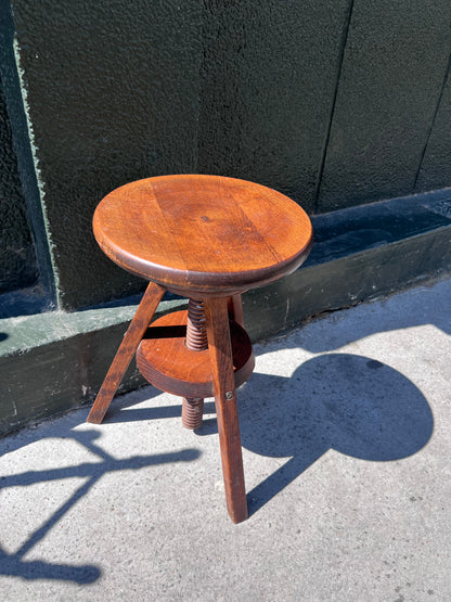 Tabouret tournant vintage