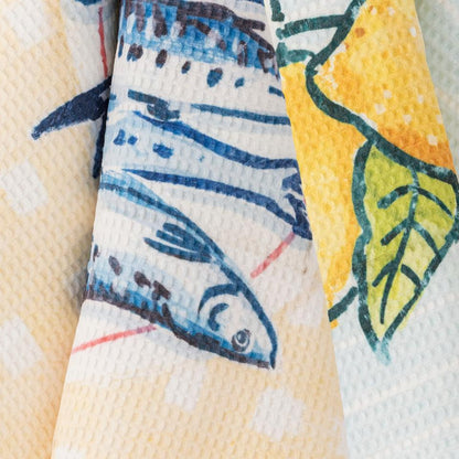 Maxima Serviette de cuisine, Jaune, Microfibre