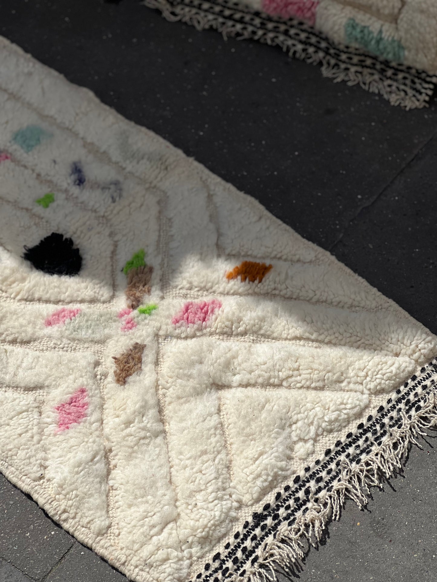 Tapis berbère 113x54cm - descente de lit