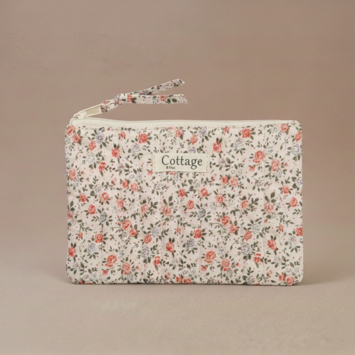 Pochette plate  100 % coton  : Vv moutarde