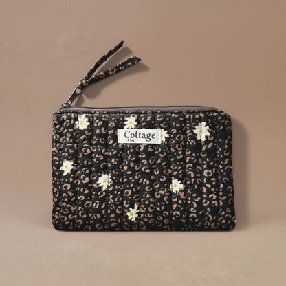 Pochette plate  100 % coton  : Vv orange