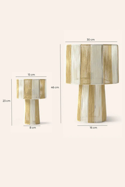 Lampe de table Far: Beige / 23x15