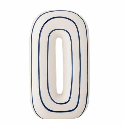 Mae Vase, Bleu, Céramique