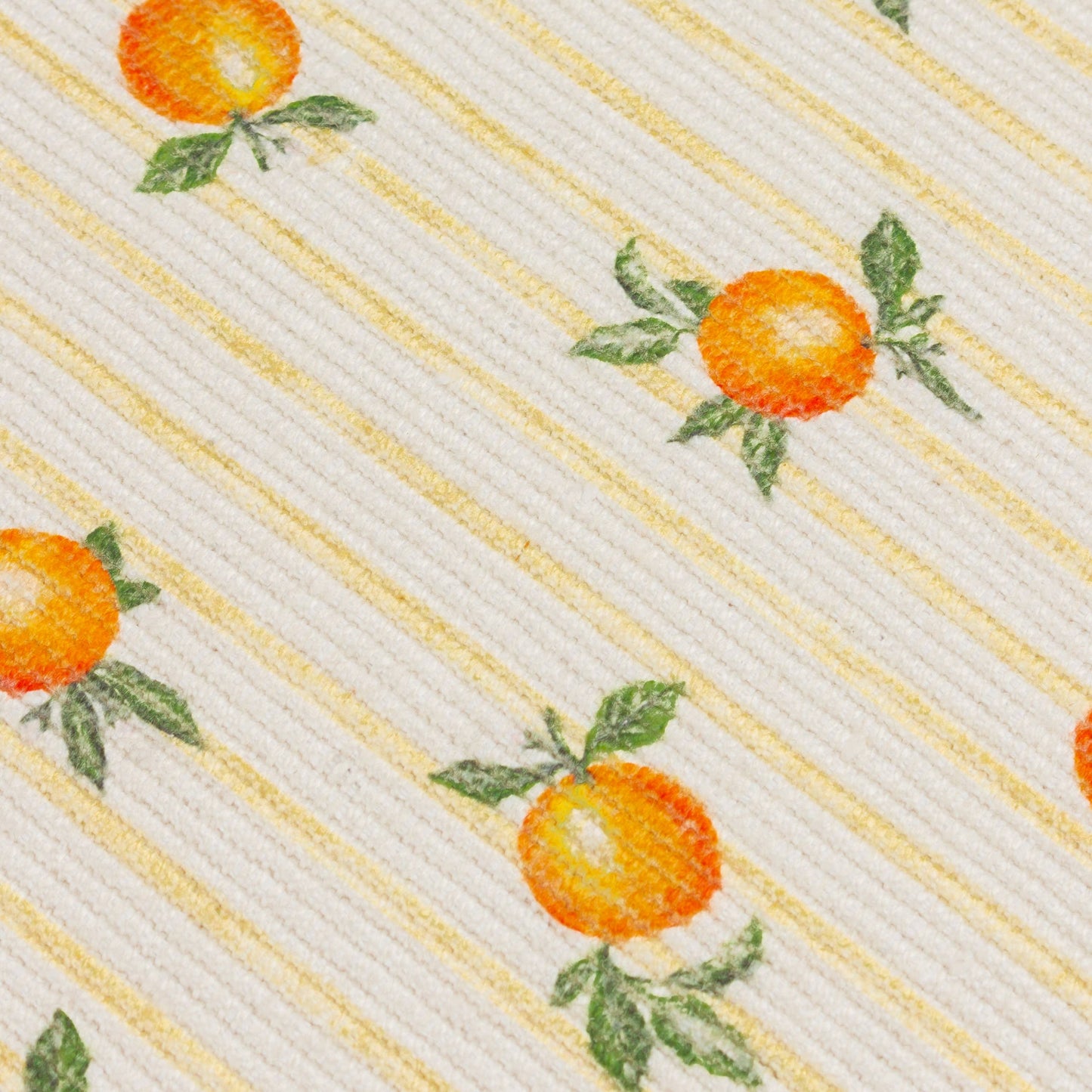 Fruits Oranges Lot de 4 Sets de Table Intérieur/Extérieur Jaune: Yellow / 36 x 46cm