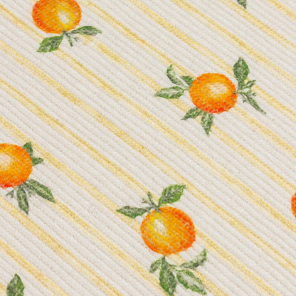 Fruits Oranges Lot de 4 Sets de Table Intérieur/Extérieur Jaune: Yellow / 36 x 46cm