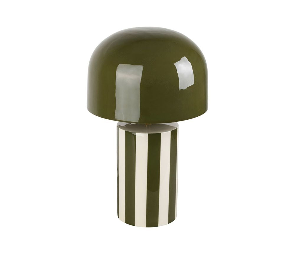 LAMPE ARTY FUN KAKI D25XH40CM