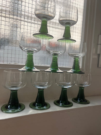 Verre à pieds vintage