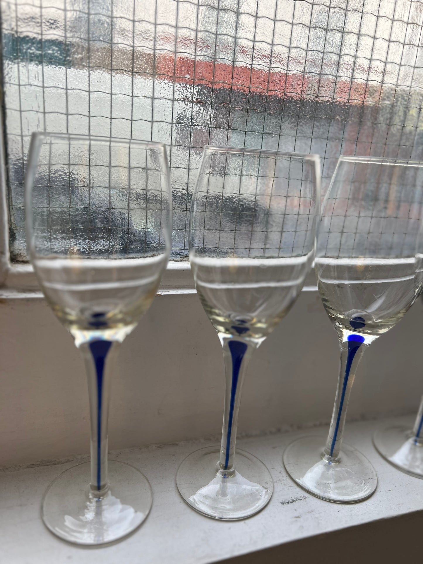 Flûtes à champagne vintage