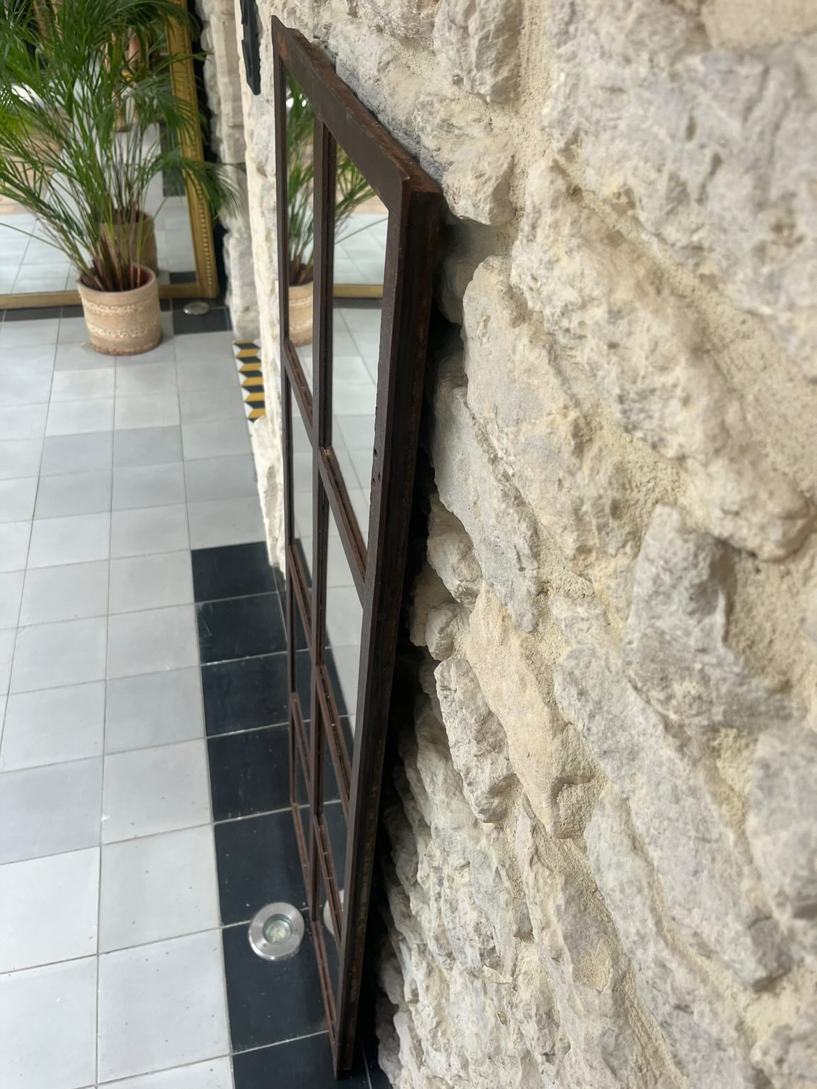 Miroir verrière vintage