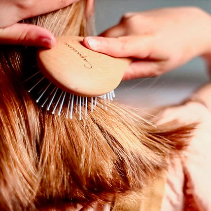 Brosse démêlage et volume
