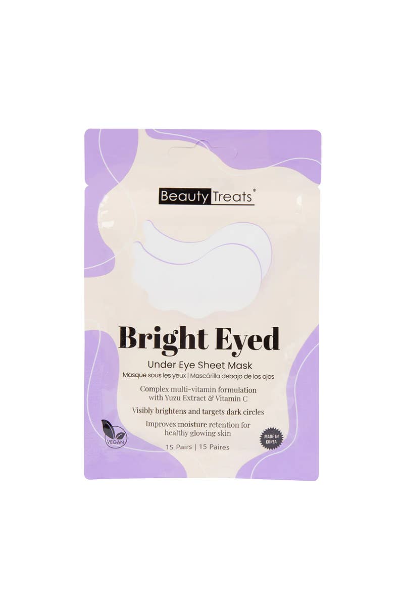 Beauty Treats 243 Masque pour le contour des yeux Regard Éclatant - 12 pièces