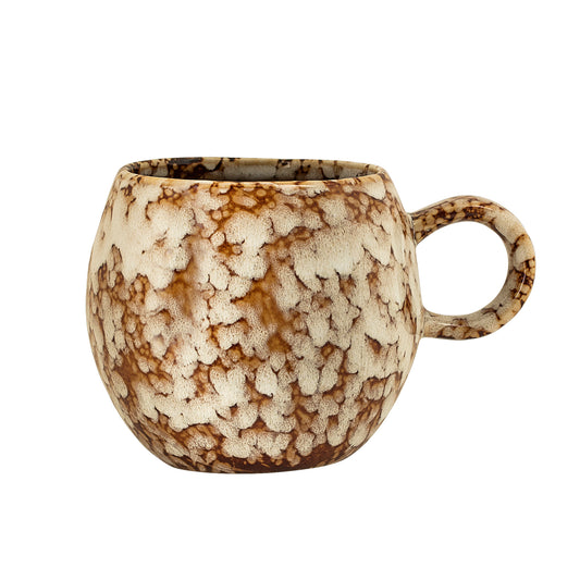 Tasse Paula en grès marron