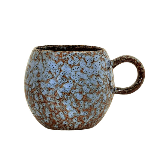 Tasse Paula en grès bleue