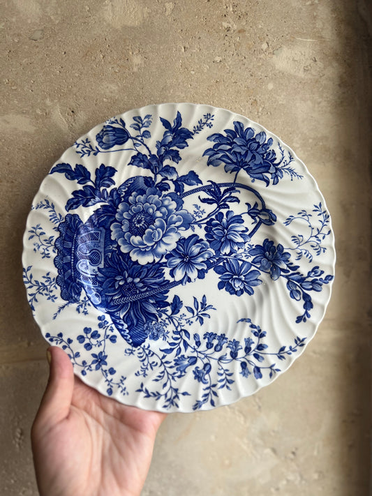 Assiettes plates vintage anglaises - Charlotte
