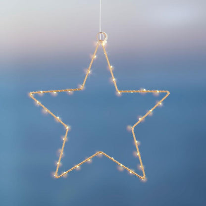 Étoile lumineuse Liva 30cm, 40 LED