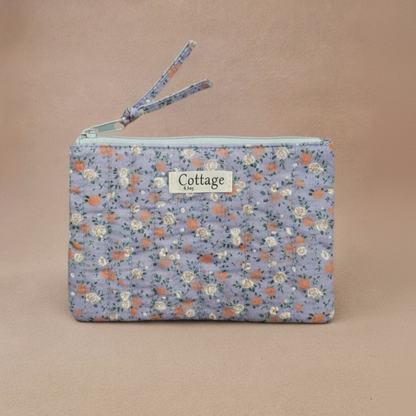 Pochette plate  100 % coton  : Vv orange