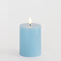 Bougie Led à piles - Sille - Bleu