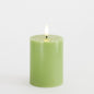 Bougie Led à piles - Sille - Vert