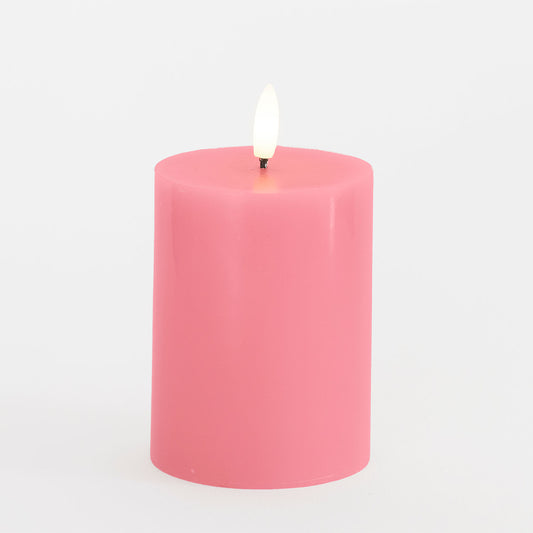 Bougie Led à piles - Sille - Rose