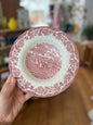 Assiettes vintage creuses anglaises