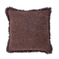 Coussin Delva, Violet, Coton