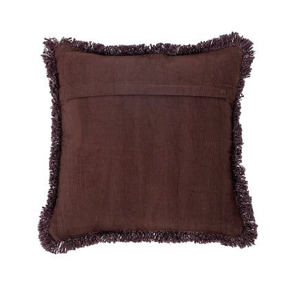 Coussin Delva, Violet, Coton