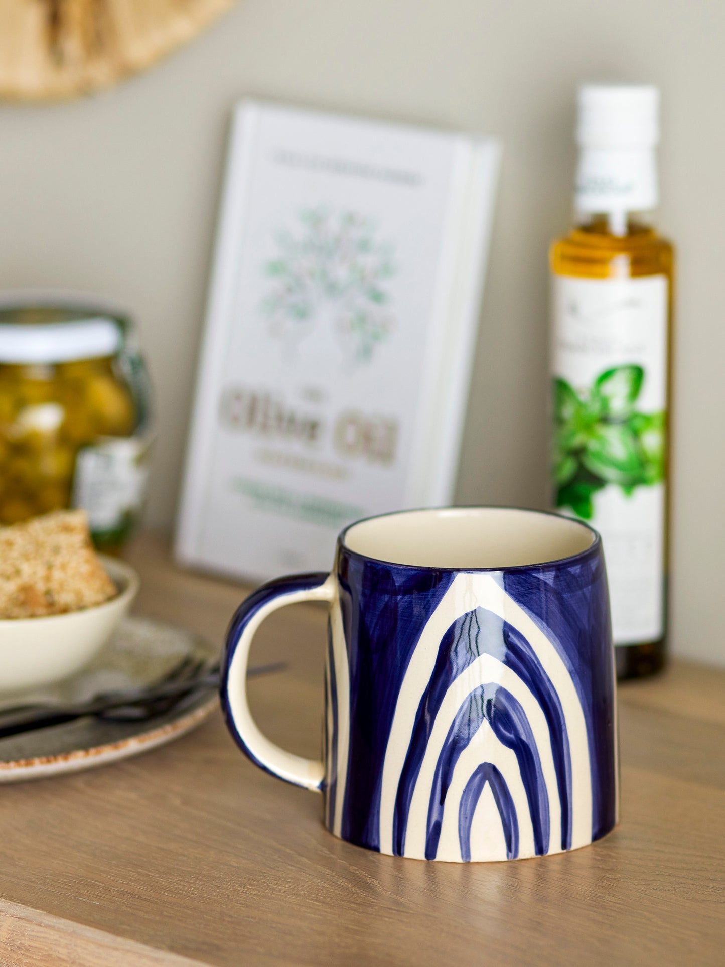 Mug Shama, Blue, Grès