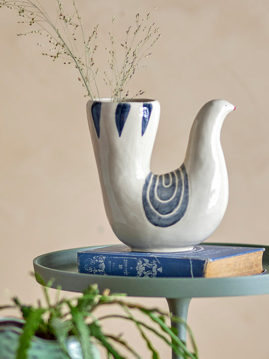 Vase Trudy Blanc