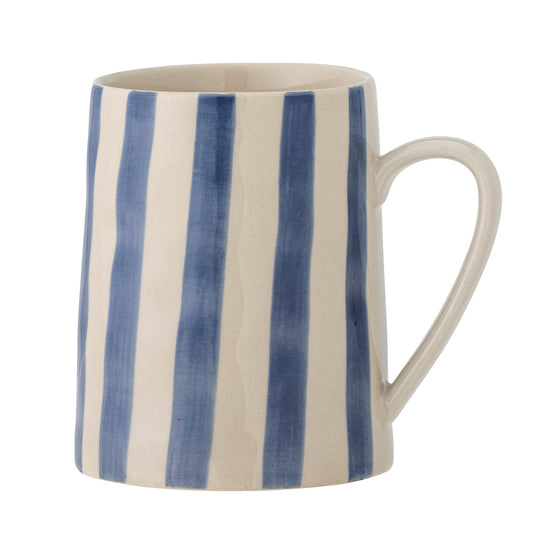 Mug Begonia, Bleu, Grès