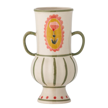 Vase Odina, Vert, Grès