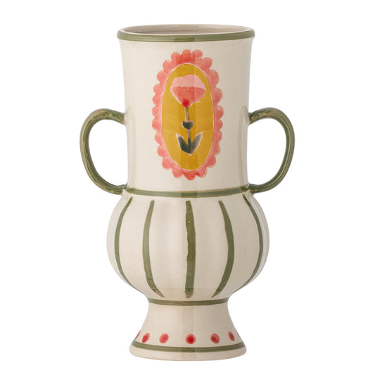 Vase Odina, Vert, Grès